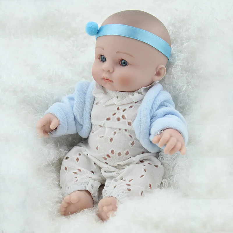 KAYDORA 8 дюймов куклы Reborn Младенцы полностью силиконовые виниловые украшения для