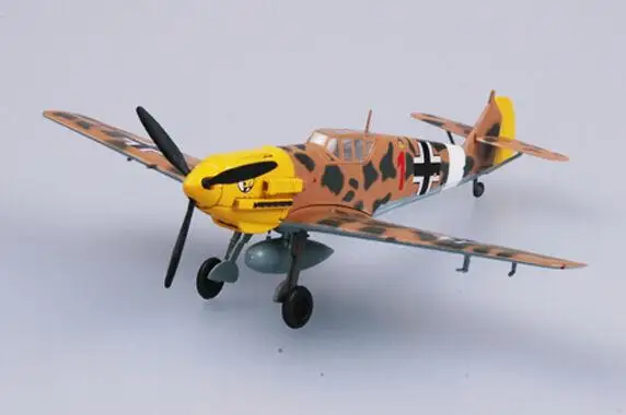 Вторую мировую войну Messerschmitt BF-109 E-7 Trop II/JG27 самолета 1/72 отделка easy Model Самолет