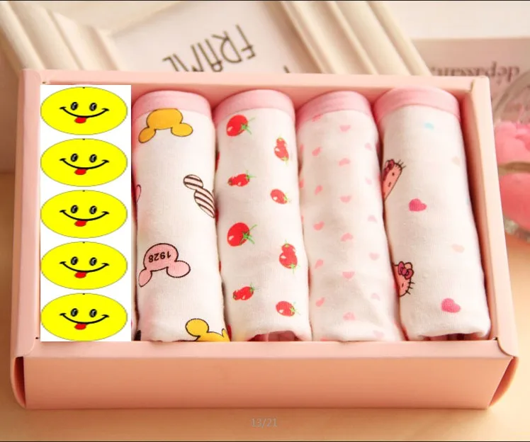 4pcs-252-13 4 шт./лот, женское нижнее белье, трусы, высокое качество, для девушек, сексуальные женские трусики, кружевные трусики для женщин, хлопковое Сексуальное белье - Цвет: 4pcs-252-13