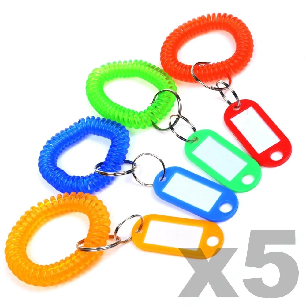 20 шт разные цвета кодовый ключ тег с окном этикетки + в ассортименте цветные