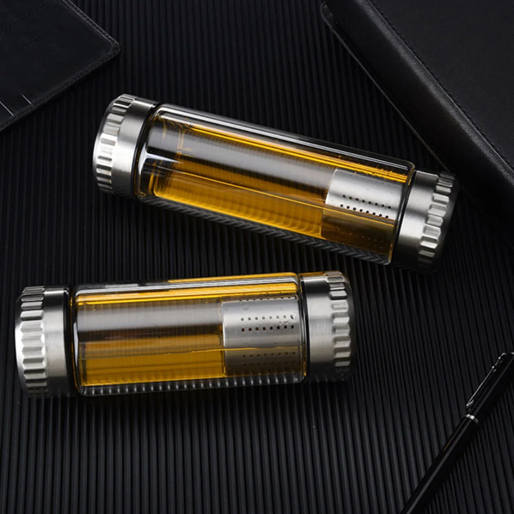 Термос с двойным стеклом для Детской бутылки фильтром из нержавеющей стали