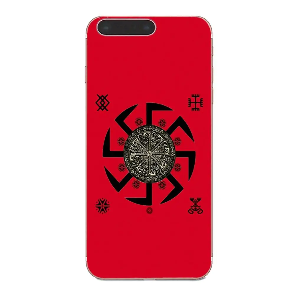 Сверхзвуковой Роскошный чехол для телефона Viking Warrior славянский символ Коловрат