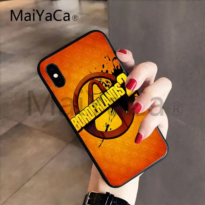 MaiYaCa borderland 2 высококлассный защитный чехол для телефона Apple iphone X и 8 8plus 7 7plus 6s Plus 5 5s