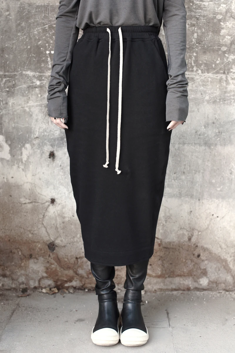 Юбка-готика Женская длинная хлопковая с юбкой-готикой | одежда