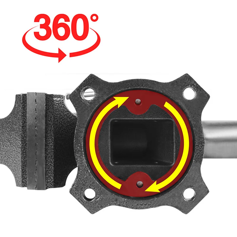 4-дюймовый вращающийся верстак Sotrlo тиски чугунные настольные насадки с