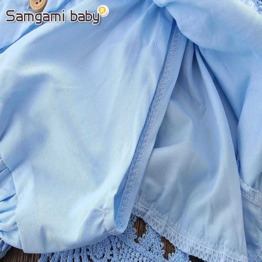 

SAMGAMI BABY Toddler Girl Summer Clothing Rose Embroidered Shoulderless Princess Party Dress Kids Dresses for Girls Kids Clothes