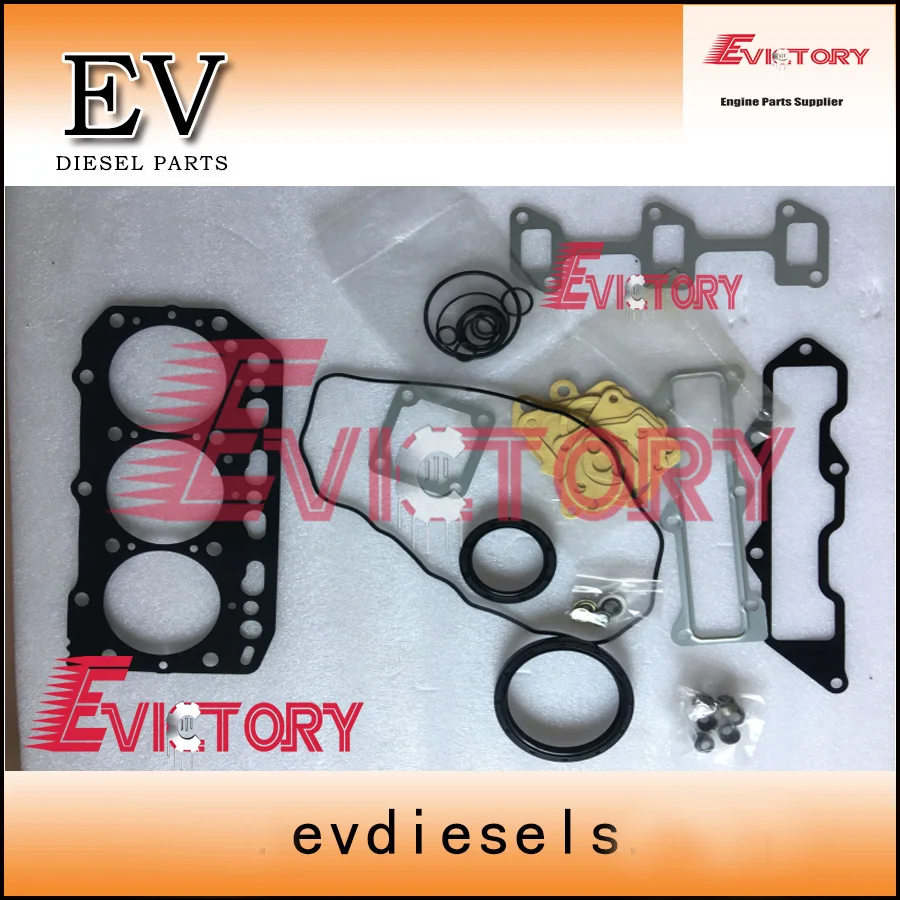 

For Yanmar 3TNV88 ENGINE BEARING PISTON RING full gasket+engine oil pump