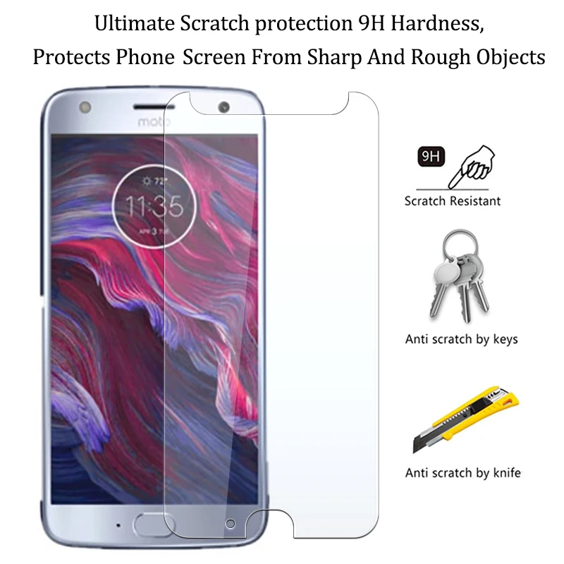 Защитное стекло для moto rala moto x4 one power p30 note play z2 play E4 plus G5s plus Защитная пленка для экрана премиум класса