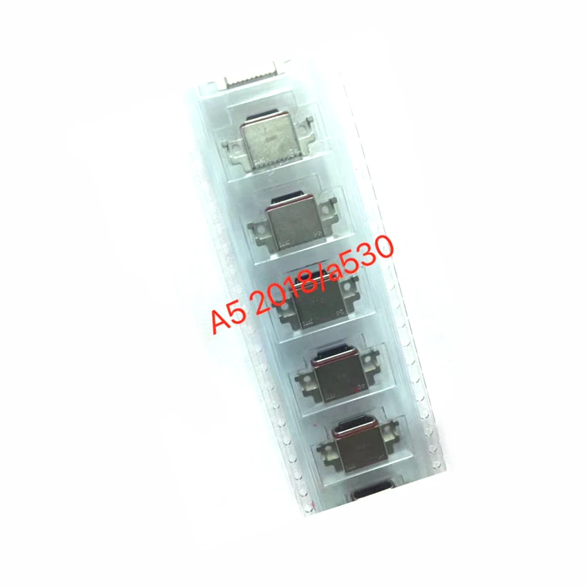 10 шт. оригинальный USB порт для зарядки док-станция Разъем Samsung Galaxy A5 2018 A530 Micro