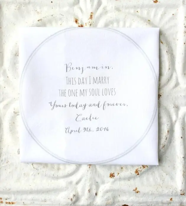 Индивидуальный носовой платок гирлянды для родителей|Платки и полотенца| |