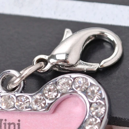 Прочный в форме кости имя питомца ярлык адрес подвеска собака щенок Мини