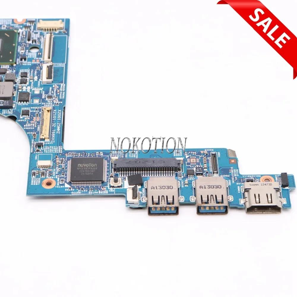 NOKOTION NBM1011009 NB.M1011.009 48 4th03. 021 для acer Aspire S3-391 материнская плата ноутбука HM76 SR0XL I5-3337U 4g