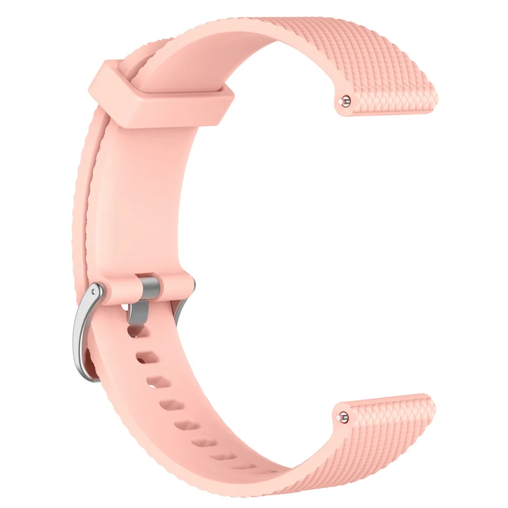 18 мм замена силиконовый ремешок для Ticwatch c2 Smartwatch розовое золото версия Для женщин браслеты ремни браслет, браслеты для часов