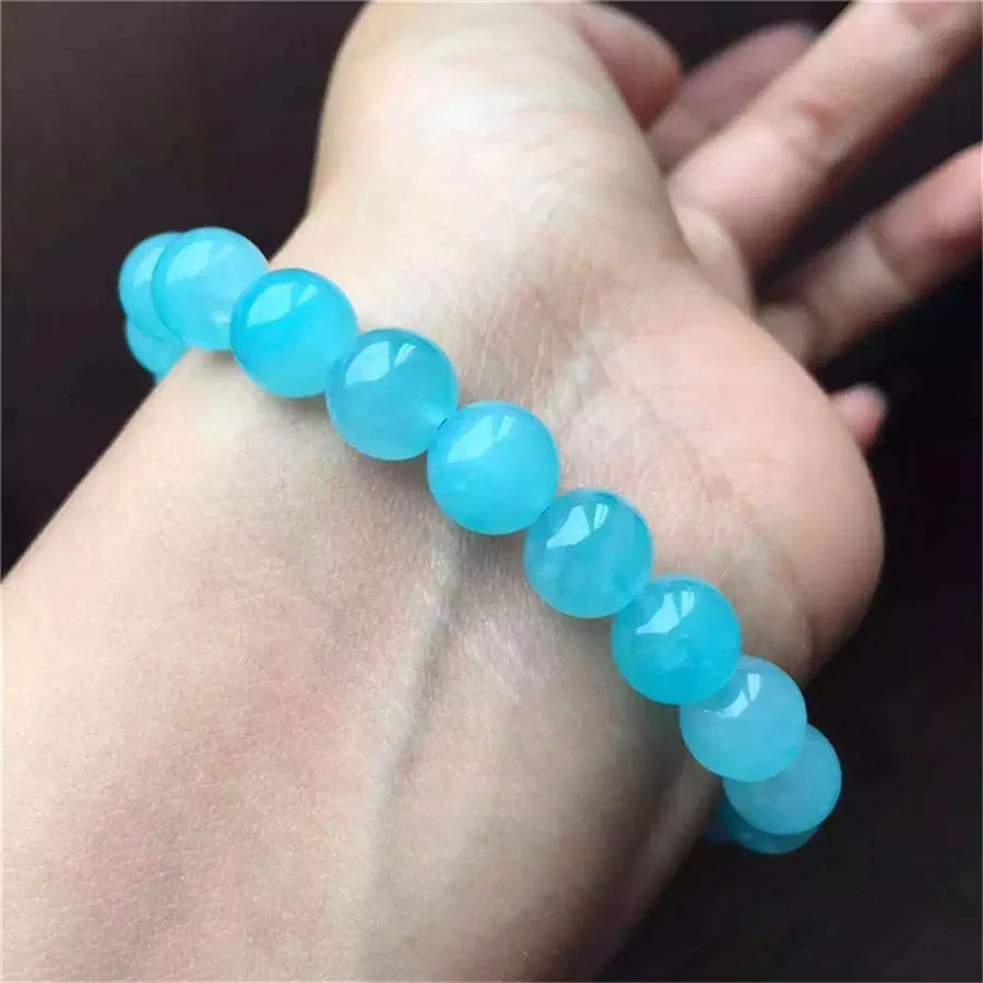 

Круглые бусины из Мозамбика и амазонита, 10 мм