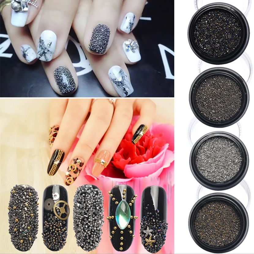 Новинка 5000 шт./кор. Волшебные бусины хрустальные песочные Стразы для ногтей 3D