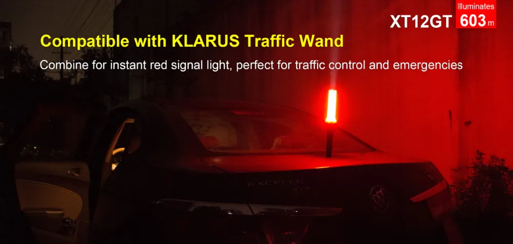 KLARUS XT12GT светодиодный фонарик 1600 люменов CREE светодиодный XHP35 HI D4 водонепроницаемый тактический перезаряжаемый фонарик с батареей 18650