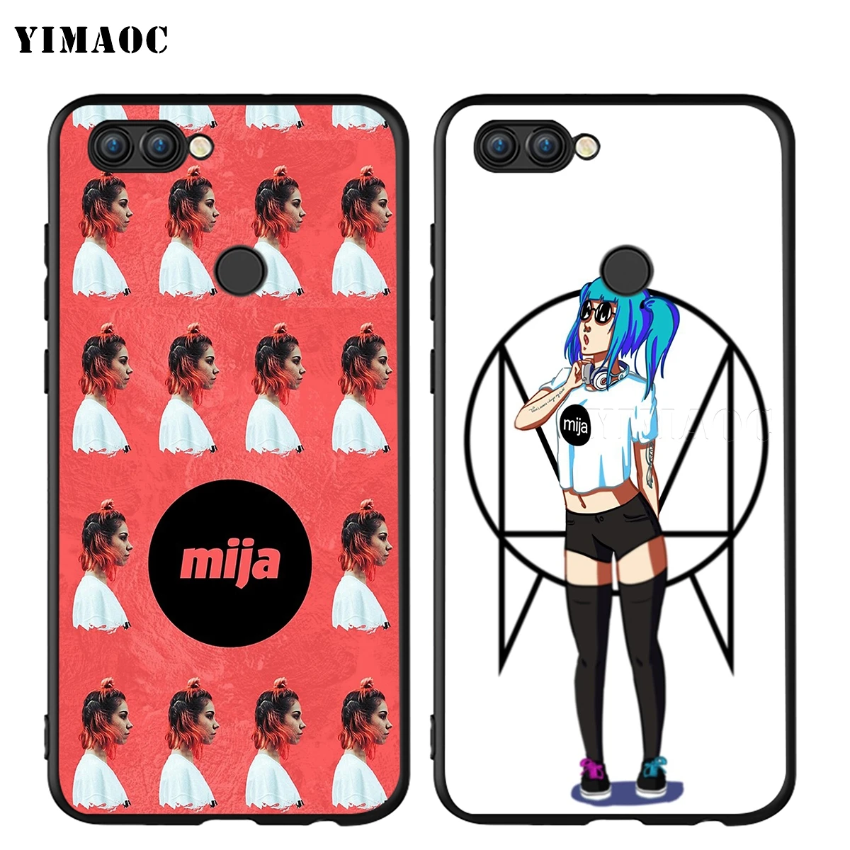 Силиконовый чехол YIMAOC Mija Amber Giles для Huawei Honor 6a 7a 7c 7x8 9 10 Lite Pro Y6 Prime 2018 2017|Бамперы| |
