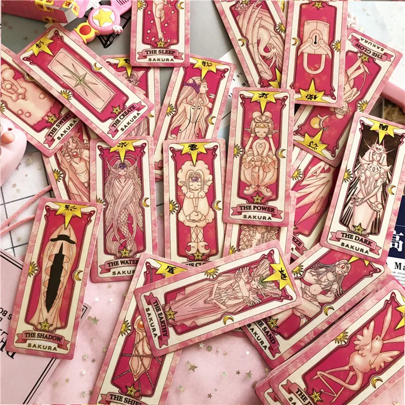1 компл. аниме Cardcaptor Сакура Клоу карты косплэй Опора KINOMOTO искатель карт Sakura с