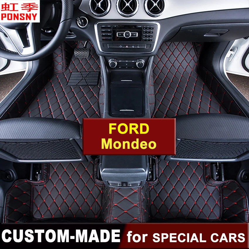 Автомобильные коврики под заказ для Ford Mondeo Fusion 2nd gen 3rd 4th 3D напольные ковры на
