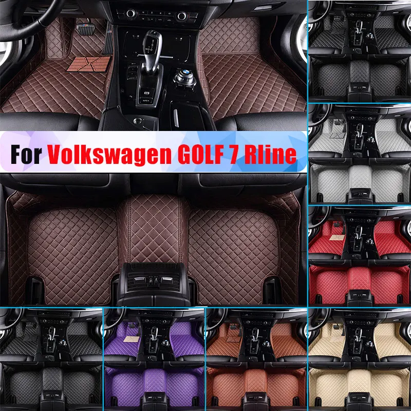 Водонепроницаемые автомобильные коврики для Volkswagen GOLF 7 Rline всесезонный