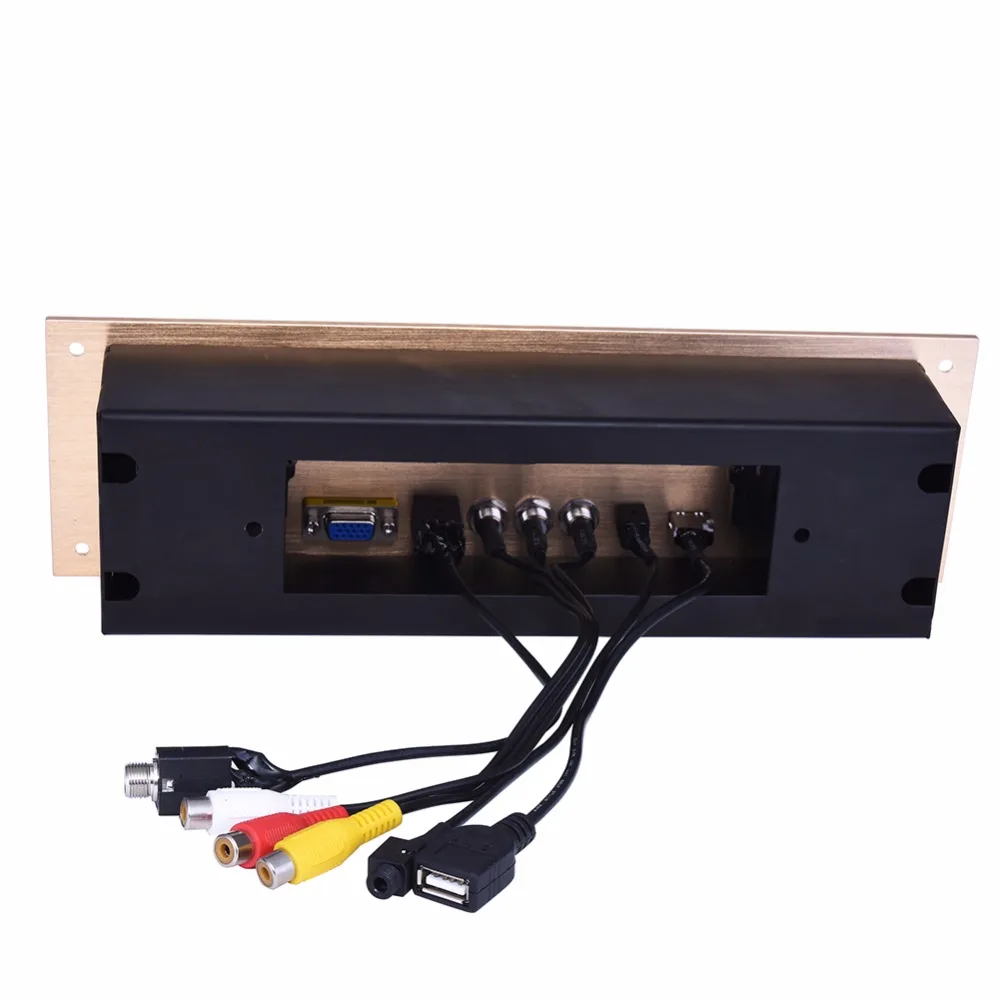 Настенная розетка \ HD HDMI видео аудио VGA Сеть RJ45 Информационная розетка панель/Мультимедийная домашняя гостиничная комната KTV настенная розетка TY-W01