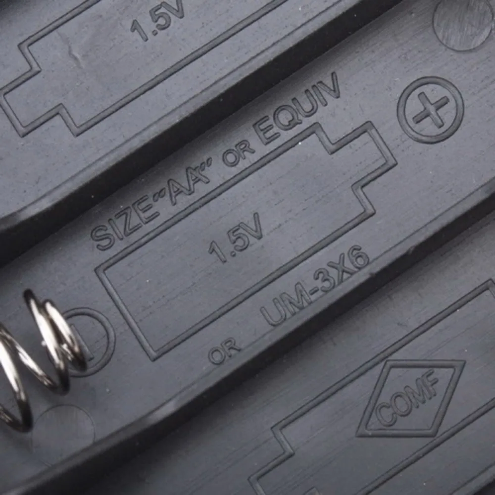 Коробка для хранения батарей держатель чехол 4 пакетов стандартных AA 2A