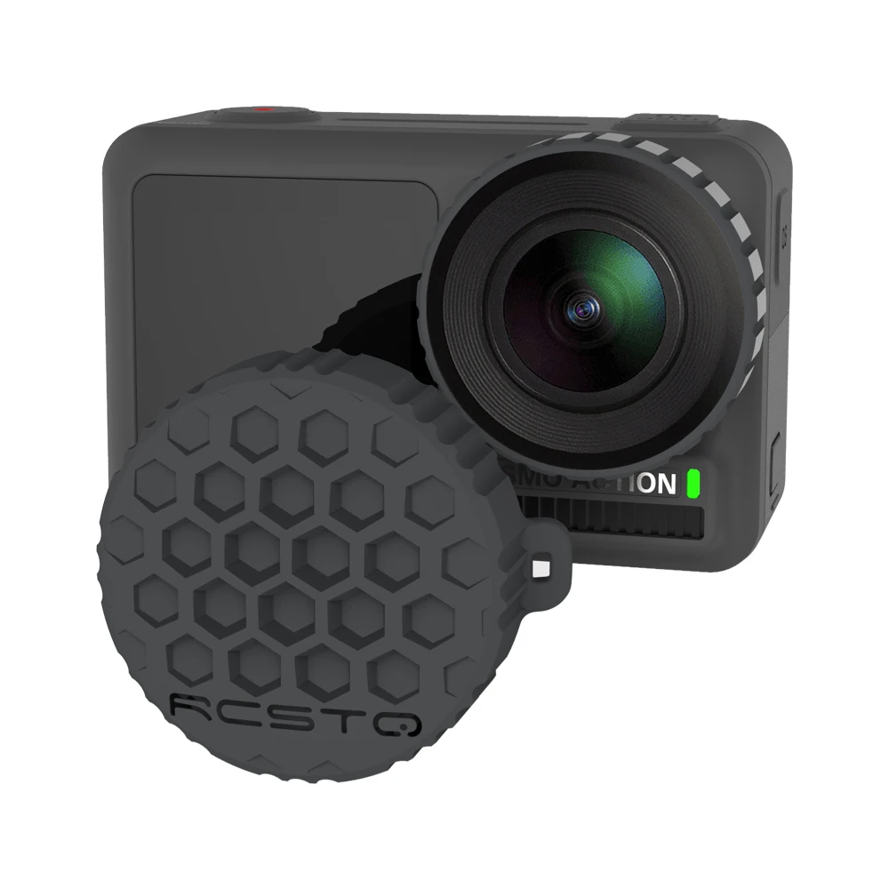 Защитная силиконовая Крышка для объектива камеры Osmo для DJI Osmo Action camera защита от пыли, аксессуары для спортивной камеры