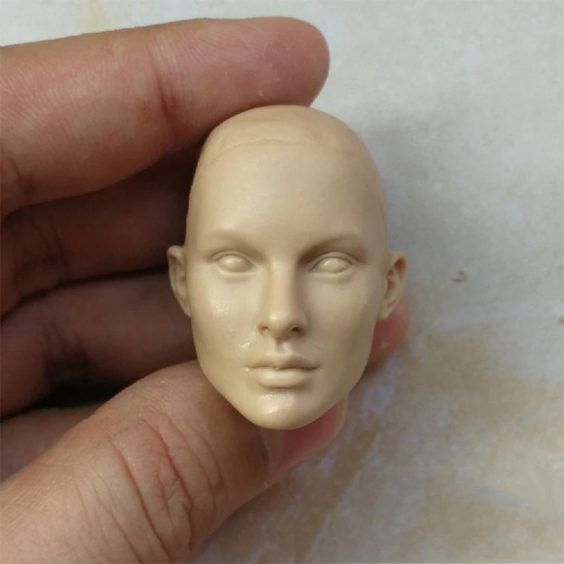 1/6 Natalie Portman Hershlag Неокрашенная головка для женского тела 12''|Игровые фигурки и