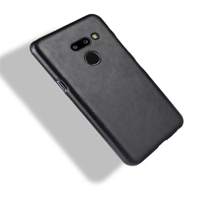 For LG G8 ThinQ phone Case luxury style Litchi Hard PU Leather shockproof Cover LM-G820N case Back |
