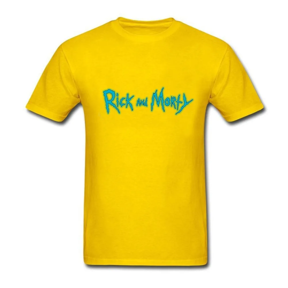 Новая модная Мужская хлопковая футболка rick and moty повседневная мужская с