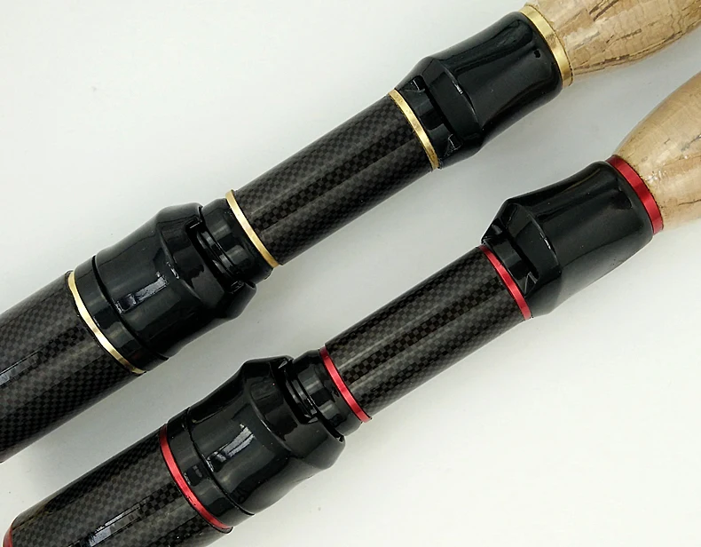Glory 602, UL power, 1,8 м, удочка, спиннинговые удочки, тонкая, супер легкая удочка, 90 г, карбон, 2 секции, 2 наконечника, приманка, WT 0,8-5 г, красная, женская
