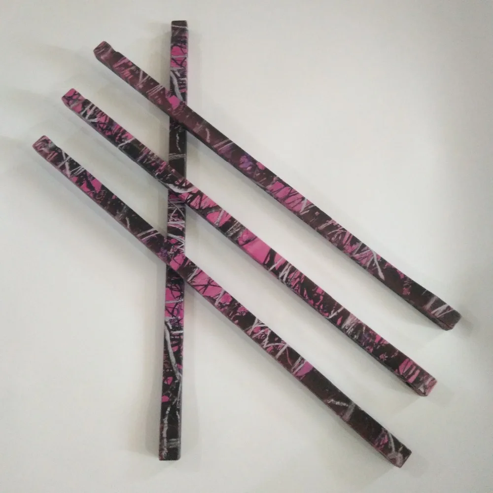 4 шт. Стекловолоконные конечности в красном камуфляже для самостоятельного