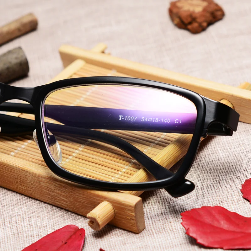 Оправа для очков с квадратной оправой мужчин и женщин оптические простые оправы