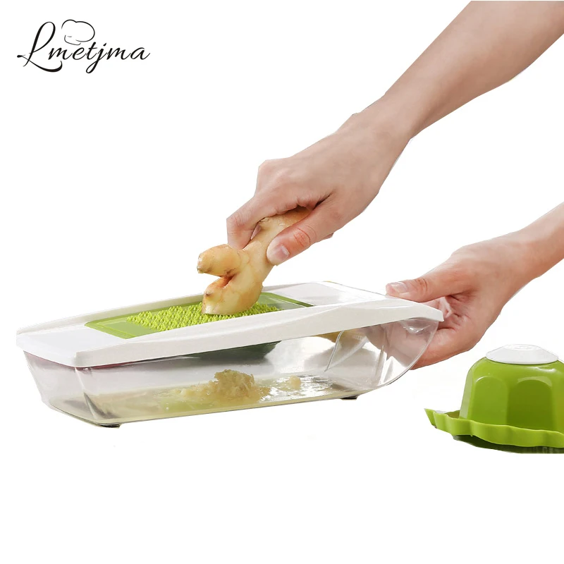 Lmetjma мандолина slicer руководство овощерезка с 5 лезвий картофель морковь терка для овощей Лук срез LK0728J