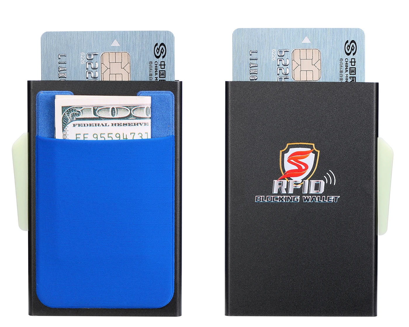 ZOVYVOL, новинка, RFID мужской кошелек для монет, тонкий кошелек, многофункциональный, автоматический, алюминиевый чехол для карт, бизнес,, кредитный держатель для карт