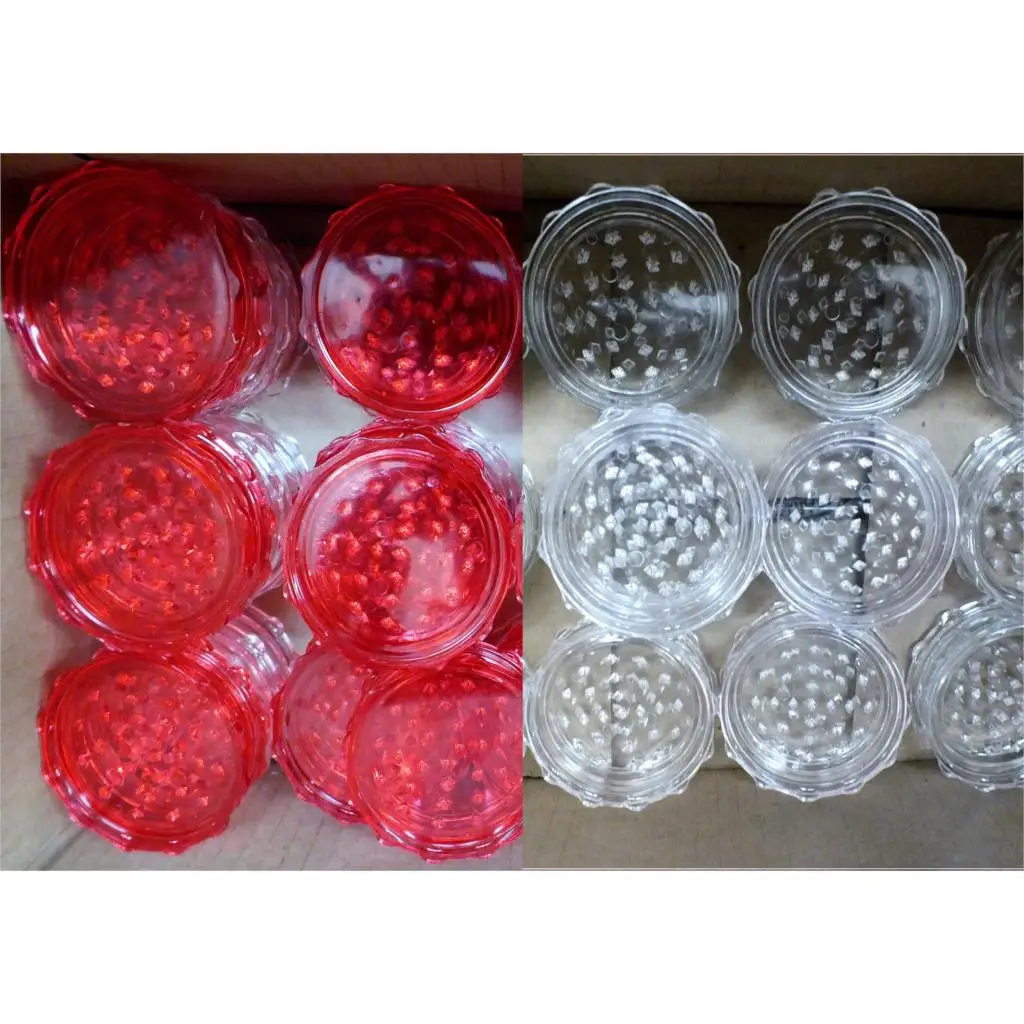 Hot Sale Free Shipping 2.5 Heavy Duty 2 Piece Acrylic Pollen Herb Tobacco Grinder | Дом и сад