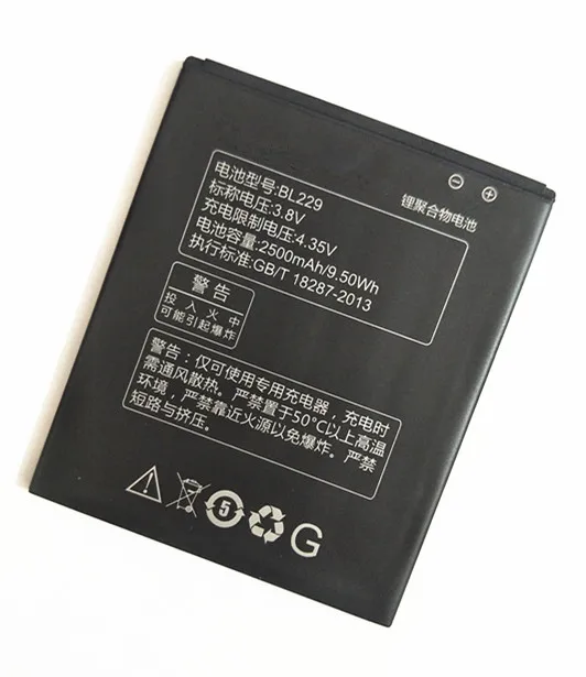 Аккумулятор AZK в наличии New 2500Mah BL229 для Lenovo A8 A 8 A806 A808T 806 808T аккумулятор телефона BL