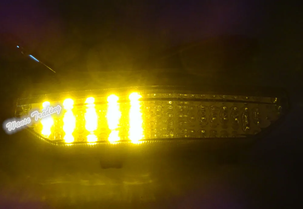 Waase E Marked Tail Turn Signal Integrated Led Light Clear для 2008 2009 2010 2011 2012 2015 Кавасаки GTR1400 GTR 1400 ZGT40|light