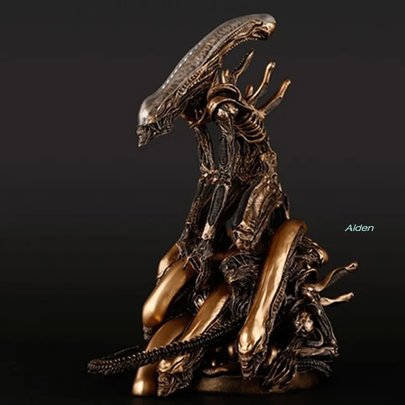 14 &quotAliens. vs. Predator Statue Alien Bust Xenomorph полноразмерный портрет моделирование Искусство