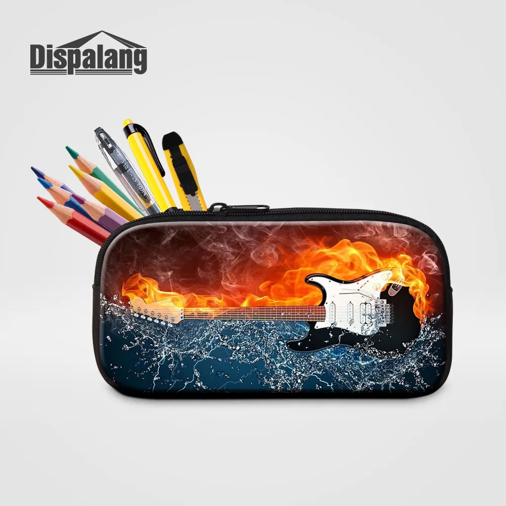 Женский чехол для косметики с рисунком скрипки|makeup pouch|travel cosmetic casecosmetic case |