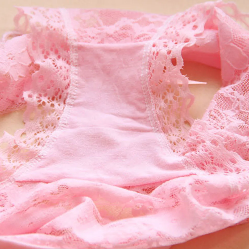 Women's Jacquard Net Sexy Panties Transparent Lace Lingerie Female Ladies Underwear Mesh Yarn Seamless Slim Breathable Intimates | Женская