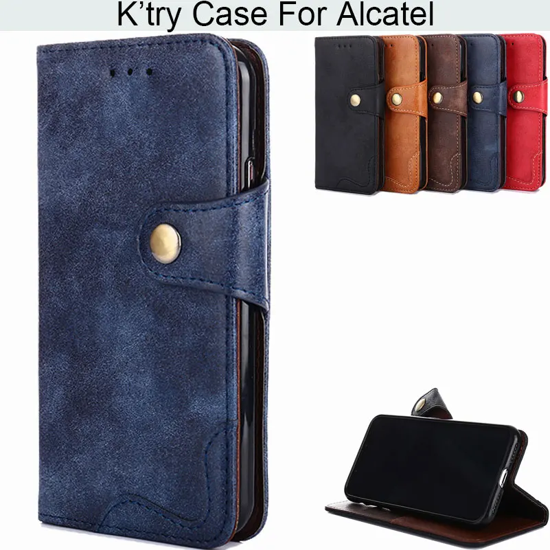 Чехол для Alcatel 1X 5059A 5059D 5009A 1C Dual 3 5020D 5052Y 3V 3X 5058Y 3C 5026D 5 7 5V 1 1S 3L 2019|Чехлы-портмоне| |