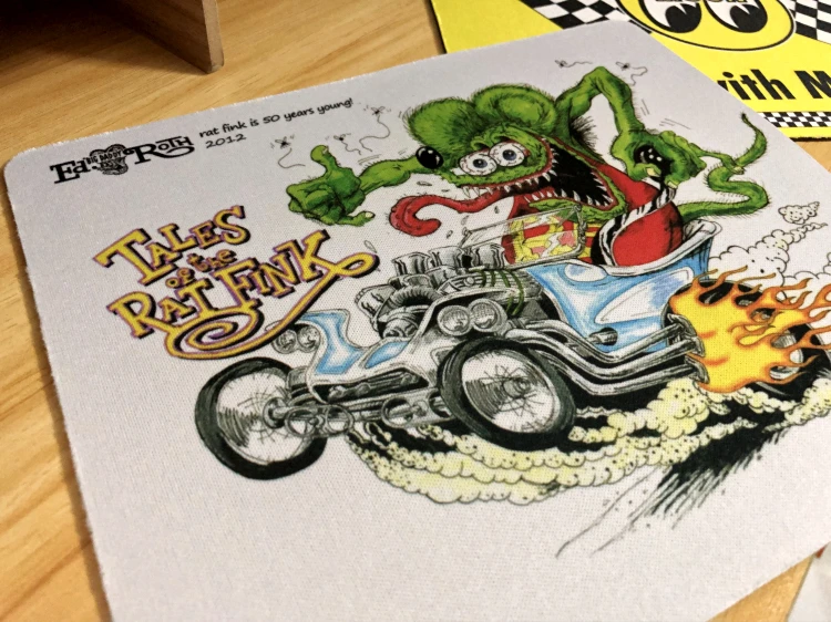 One piece Tales Rakuten Rat Fink RF Ratfink коврик для мыши mooneyes go с Лунными глазами мышь высокое