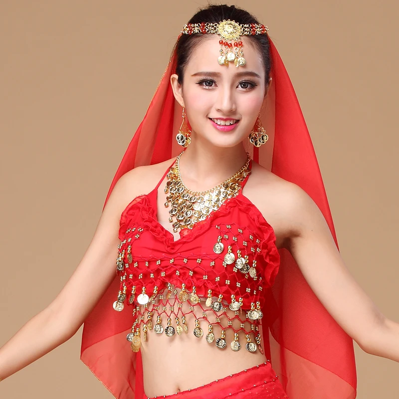 

High quality brand new women cheap belly dance sexy Apron tops,bellydance costume top on sale 13 color