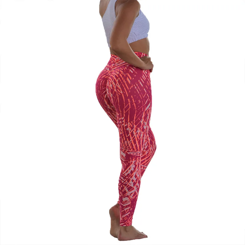 Jesdevico/новые женские леггинсы модные тонкие эластичные с цветочным принтом