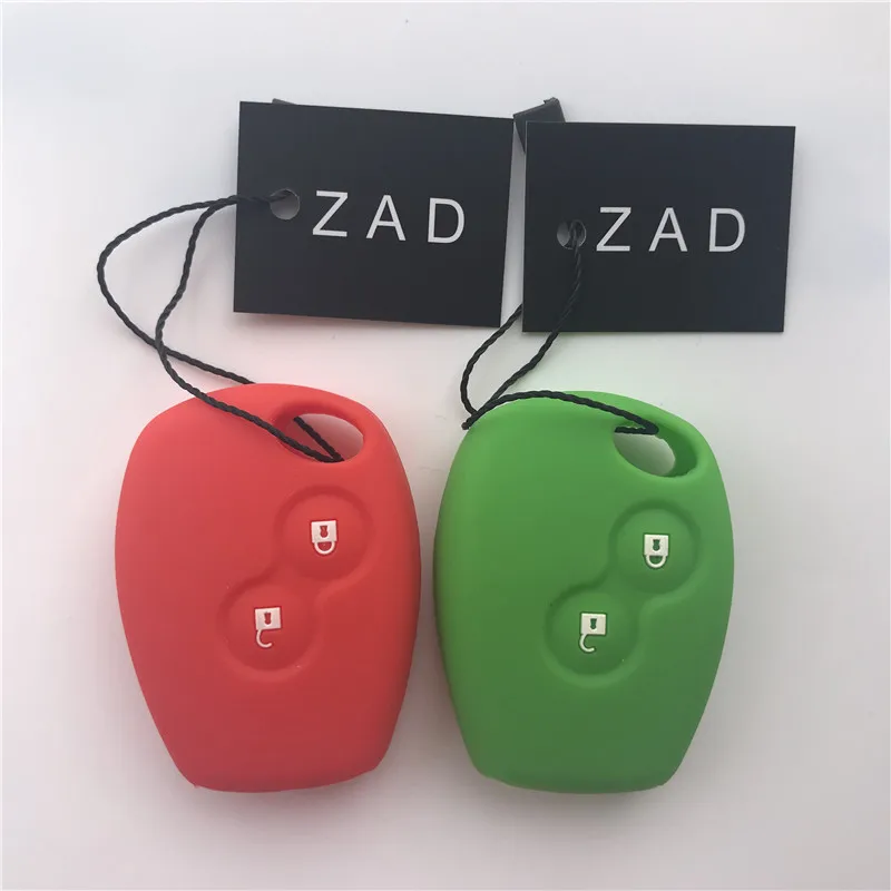 ZAD силиконовый чехол для автомобильного ключа Benz Smart renault Kangoo DACIA Scenic Megane Sandero Captur