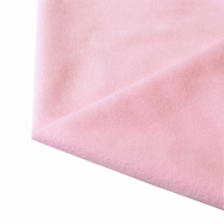 Pink Q0201 40x50 см 30 цветов Самая дешевая полиэфирная флисовая ткань трикотажная бархатная матовая ткань для лоскутного шитья куклы мягкие игрушки ткань - Цвет: Pink Q0201
