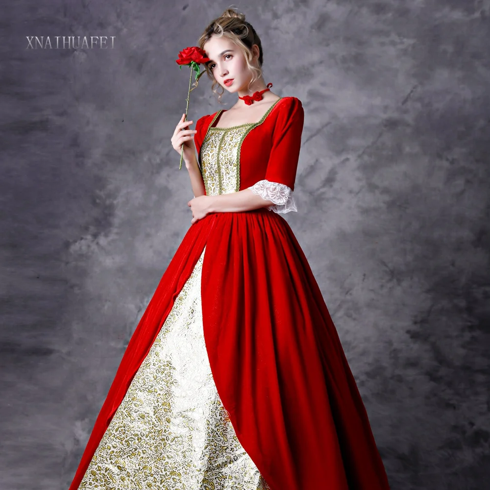 18th века Мария Антуанетта викторианской эпохи Ренессанс Rococo Belle на выпускной