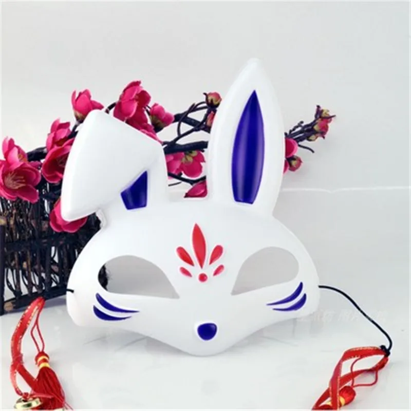 Креативный diy Милая маска кролика леди полное лицо Хэллоуин лиса кошка для