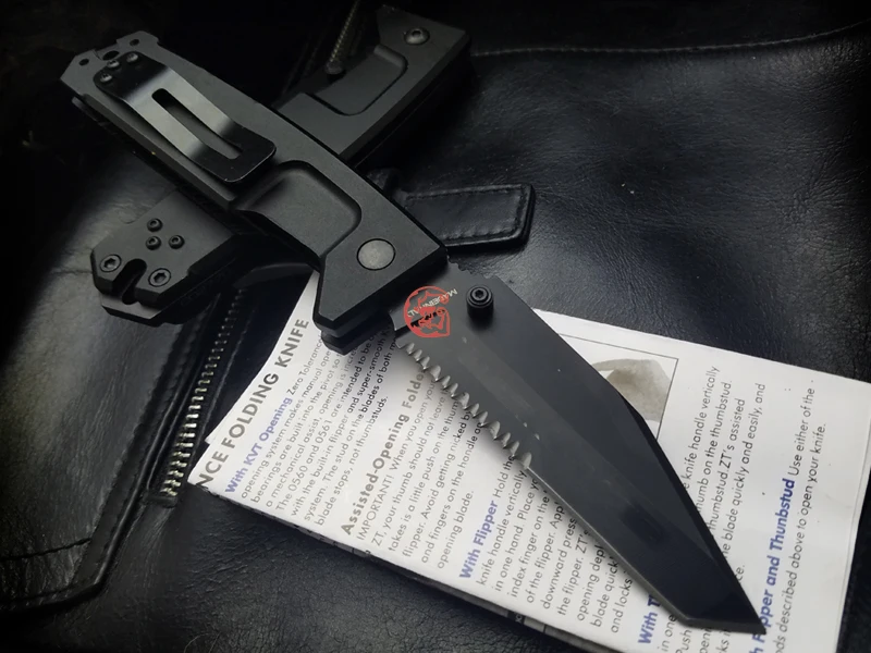 Фото Складной нож BIGONG 440C из холодной стали T6 с алюминиевой ручкой для выживания folding Складной нож BIGONG 440C из холодной стали T6 с алюминиевой ручкой для выживания folding